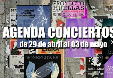 Conciertos del 28 de mayo al 3 de mayo de 2026